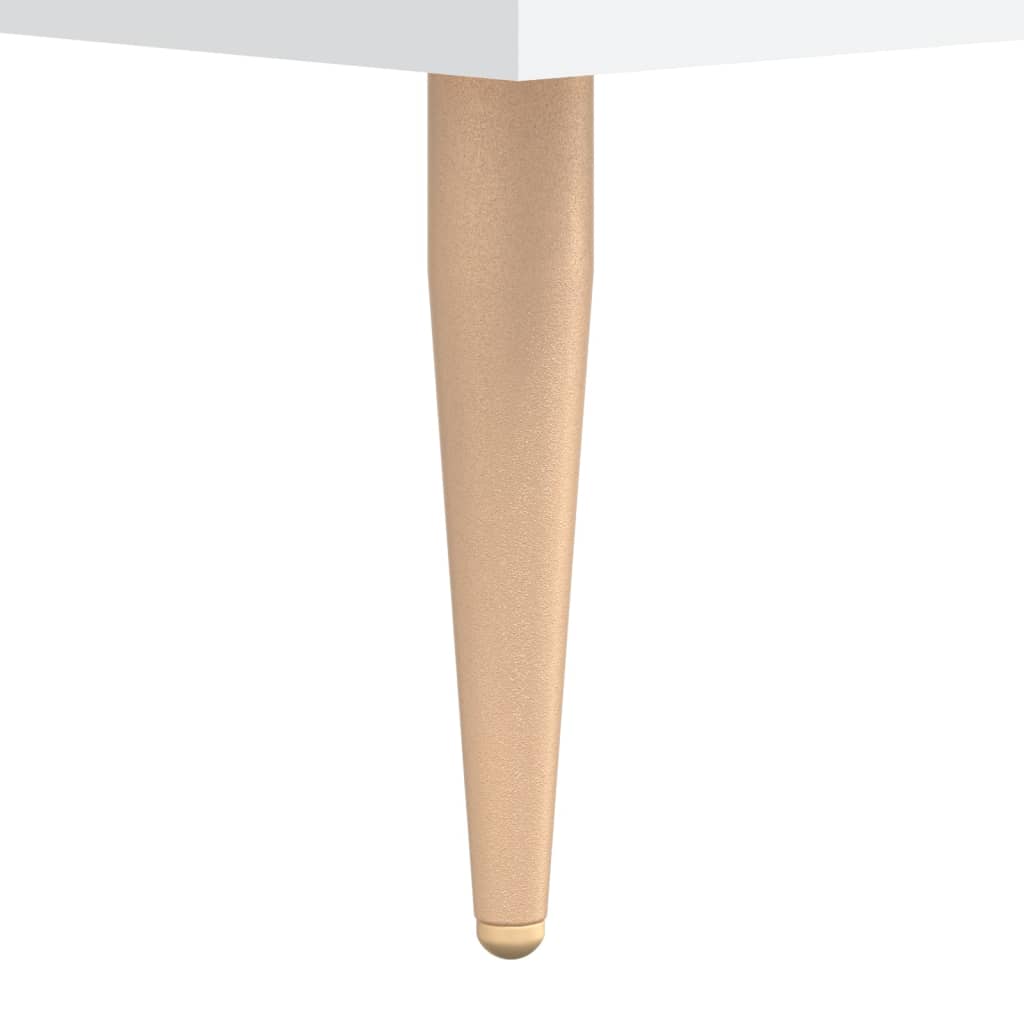TV Stand White 150 x 30 x 50 cm Particleboard
