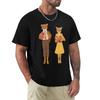 Fantastisch Herr. Fuchs und Frau. Fuchs lustiges T-Shirt Lässig Locker Kurzarm-Tee für Männer