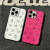 Minimalist Plain Draw A Puppy'S Head Simple Strokes Silicone Case For Iphone 12 15 Plus 11 13 17 14 16 Pro Max Simple Back Cover