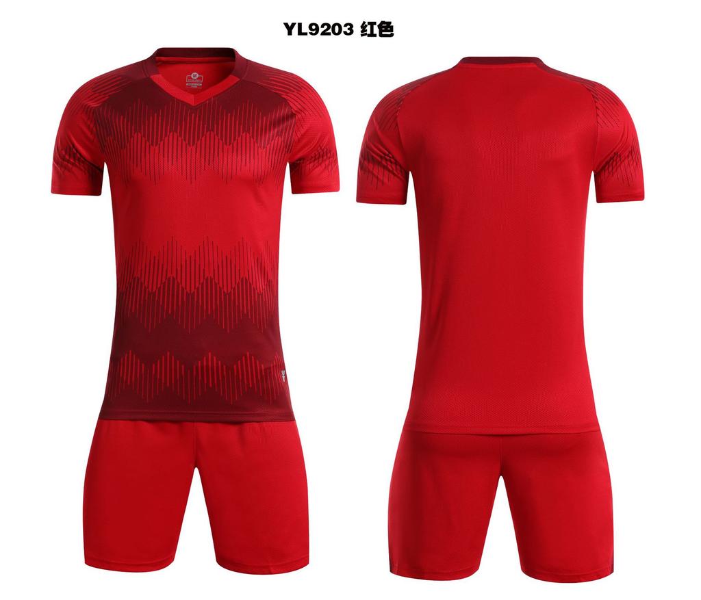 Adult Children'S Team Game Training Clothes Football Set Summer Short-Sleeved Sports Jersey Batch