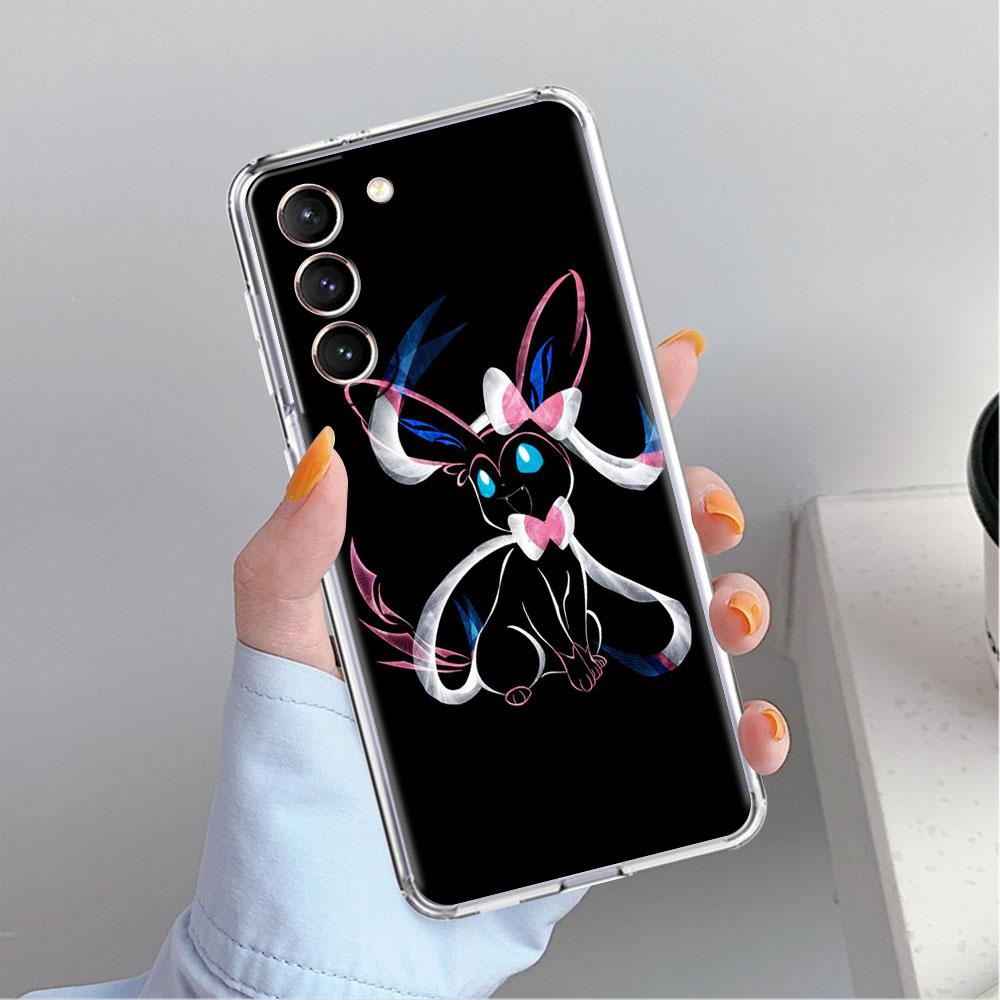 Clear Case For Samsung Galaxy S22 S20 FE S21 S10 S9 Plus Note 20 Ultra 10 Lite Transparent Phone Shell Anime Pokemon Japan