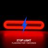 3 In 1 LED Tail Light 60led Sequential Dynamic Turn Signal Light DRL Brake Light 10V-72V For Car Truck Trailer Motorcycle ATV RV