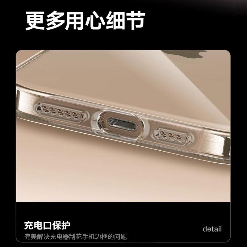 17pro Phone Case iPhone 17pro Transparent Lens Full Package Ultra-thin Magnetic Adsorption Charging Magnetic Adsorption Anti-fall Heat D