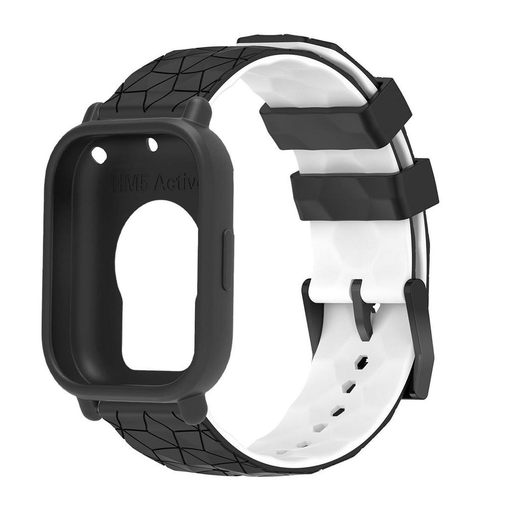 Protector Case+Silicone Strap for Xiaomi Redmi Watch 5 Active/5 Lite Anti-drop Cover Screen Soft Shell Breathable Sport Band