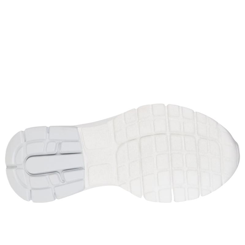 Skechers Bobs Vamos Fashion Comfortable Simple Durable Low-Top Running Shoes Women Sneakers White 117770-SIL