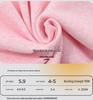 Velvet Warm Underwear Set for Junior High Teens - Half-High Collar Top & Pants