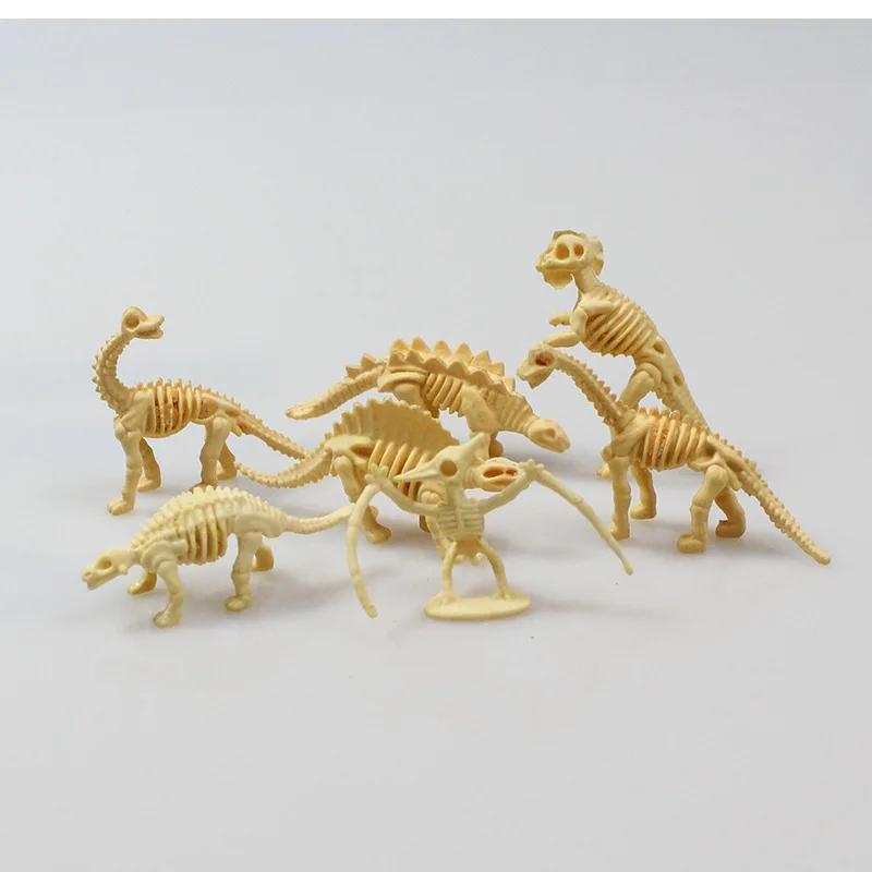Kit di Scavo Fossile di Dinosauro per Bambini Modello Scheletro di Dinosauro Educativo STEM Giocattolo di Scavo Archeologico Fai da Te per Bambini e Bambine