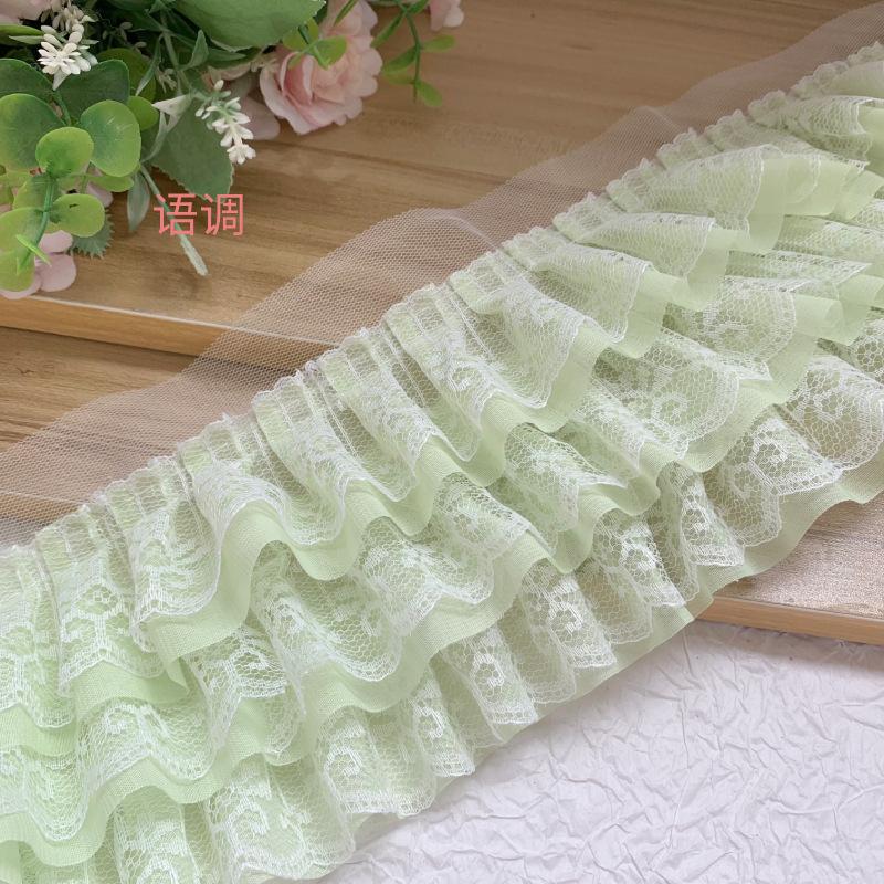 1Meter White Lace Fabric For Crafts Needlework Sewing Ribbons Home Decor Handmade Diy Crafts Supplies Black Decorative Trimming
