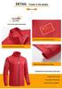 Unisex Chinese Team Long Sleeve Sports Suit for Students and Coaches, Ideal for Sports Meets and Martial Arts – Customizable.