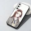 Anime O-Otaku ni Y-Yasashii Gal Wa Inai Phone Case For Samsung Galaxy A73,A72,A71,A70,A52,A51 Others Soft Black Cover