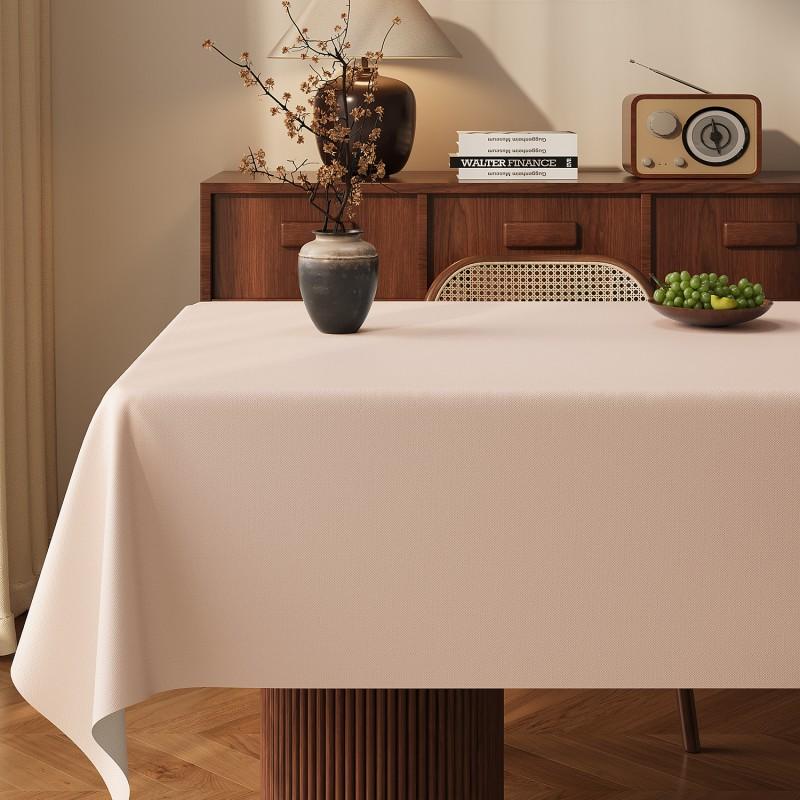 PVC Waterproof Tablecloth Dining Table Coffee Heat Resistant Oil Proof Wipe Clean Modern Minimalist Decor