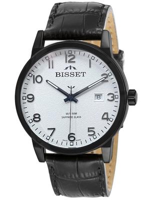 Zegarek Męski Bisset Bsce62 - Szafirowe Szkło + Box