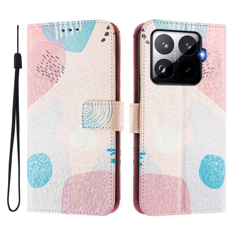 Luxus Flip Lederhülle für Xiaomi 17 Pro Max Flip Cover für Xiomi 17 Mi 17 17Pro Max 5G Coque 2025 Brieftaschentaschen Blumenhüllen