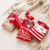 Reindeer Cartoon Christmas Mid-Calf Socks - Women's Cute Japanese Style for Autumn and Winter