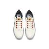 Anta Life Collection Lightweight Abrasion Resistant Low Top Skateboard Shoes Men's White Black Red 912118030-1