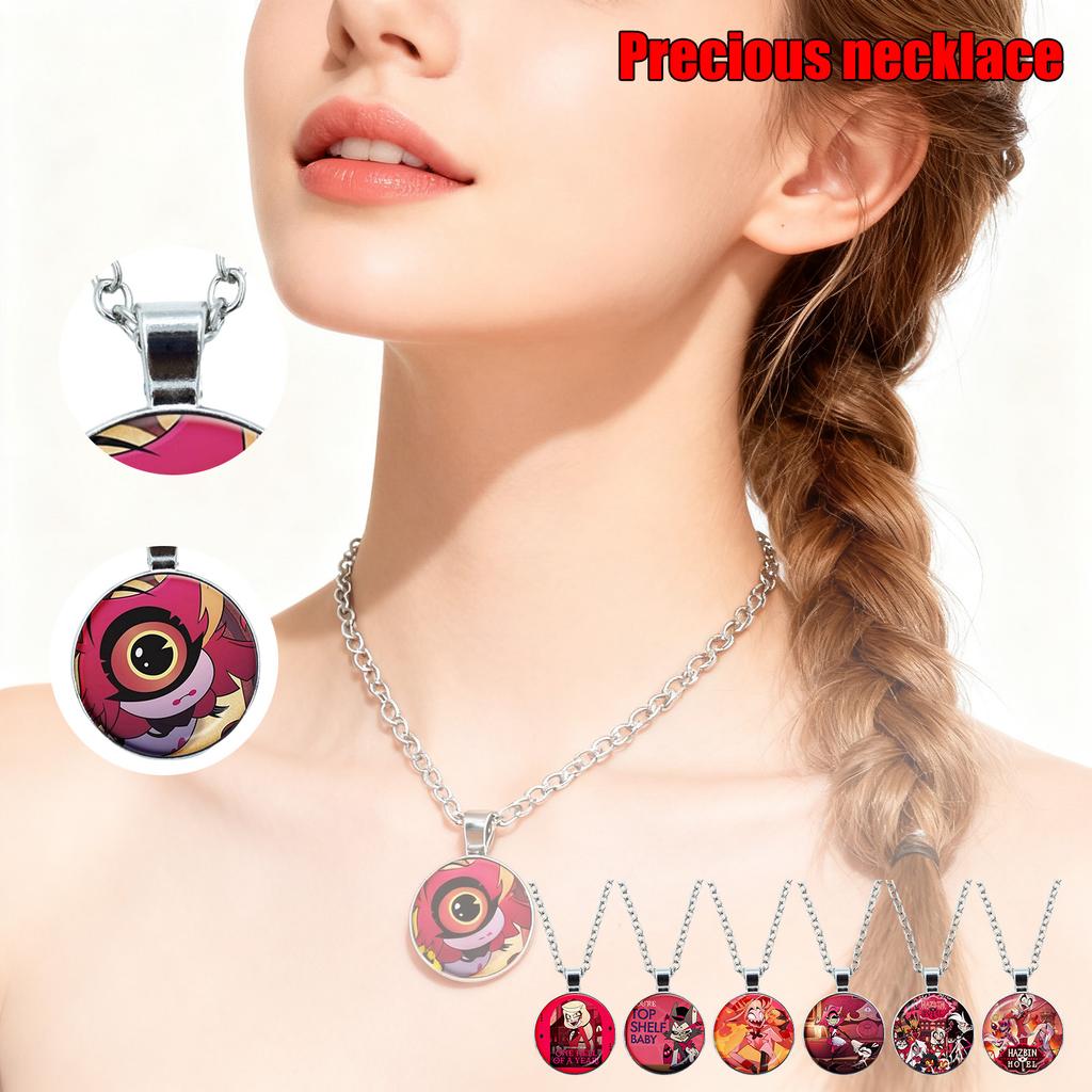 Hot Anime Merchandise - Women's Necklace And Pendant Accessories - Anime Hotel Pendant