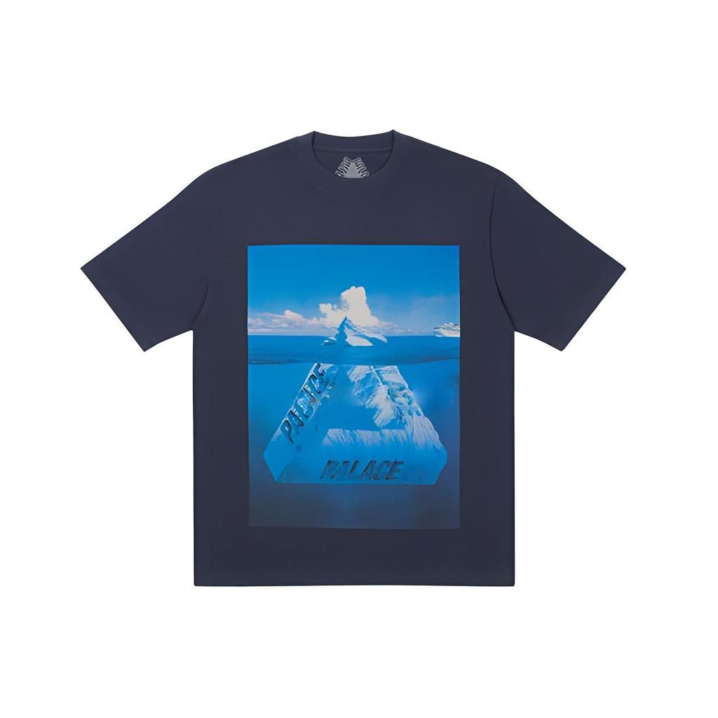 Palace Berg-Ferg T-shirt Navy Unisex Streetwear P21TS183