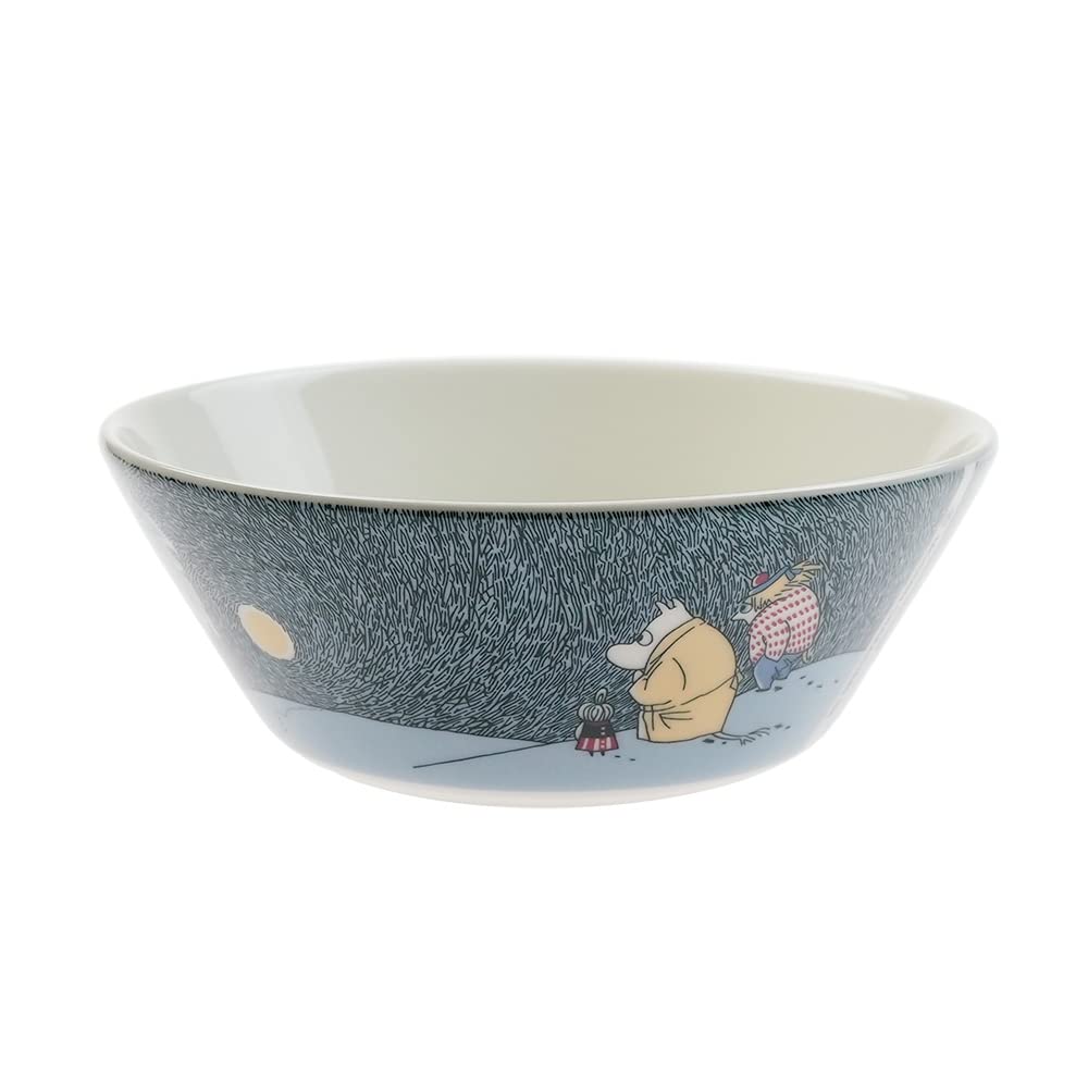 Arabia Moomin Snow Moonlight Bowl, 15cm [Parallel Import]