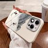 Snowboarder Mountain Pattern Phone Case For iPhone 17 16 Pro Max 15 14 13 12 11 Pro 17 Air 14 15 Plus Shockproof Soft Cover