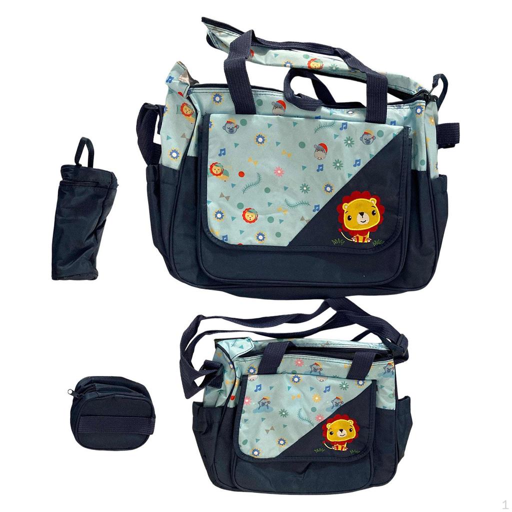Diaper Bag Set Tote Shoulder Backpack Handbag for with Pockets Stylish