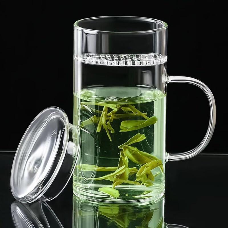 Shangqi Crescent Tea Cup with Handle and Filter