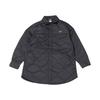 Pure Color Turndown Collar Casual Long Sleeve Jacket Women Tops Black FB8733-010