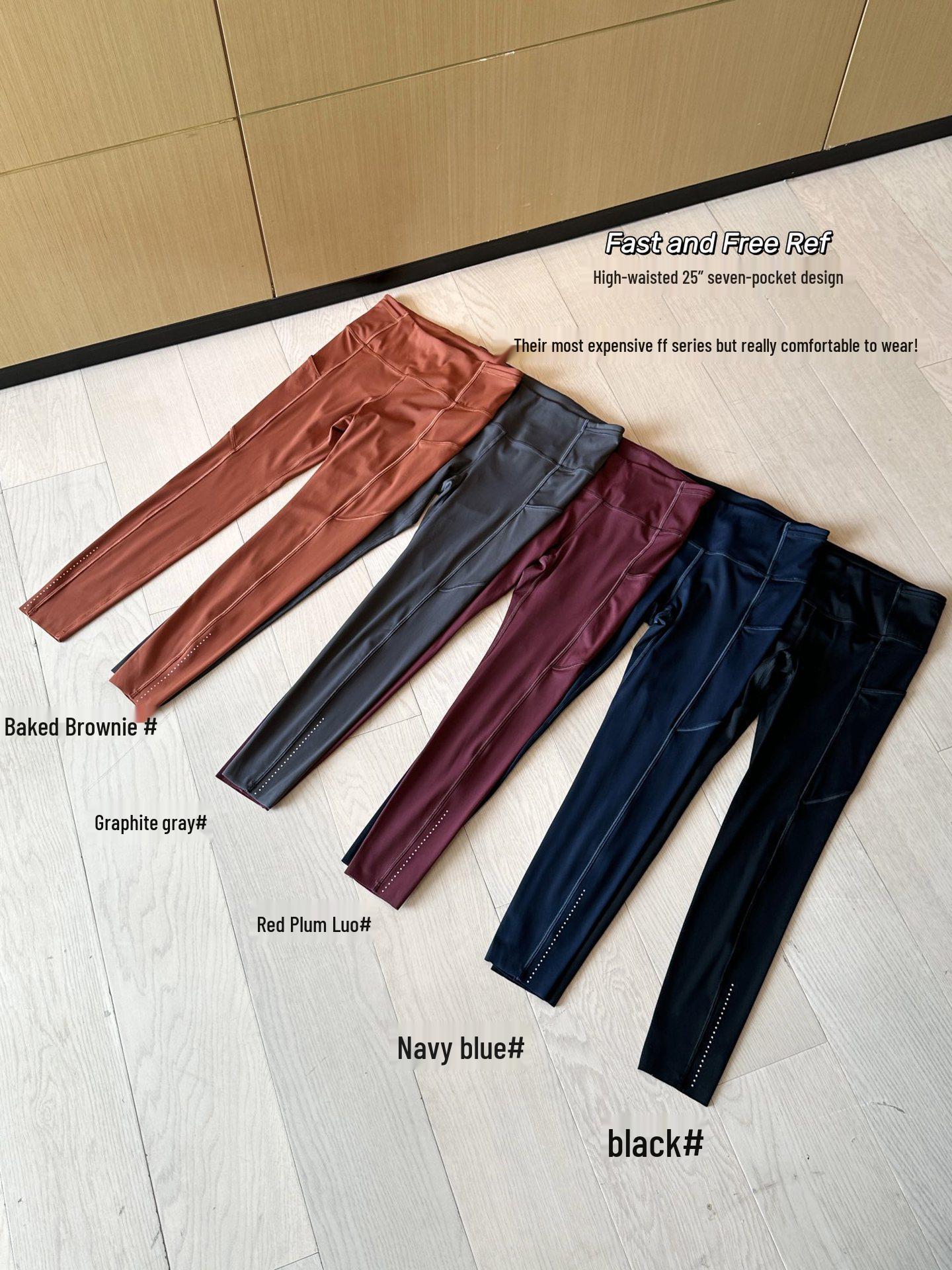 

FastandFree Nulux High-Waisted Quick-Dry Yoga Pants: Slimming & Shaping for Spring/Summer Fitness & Daily Wear 8