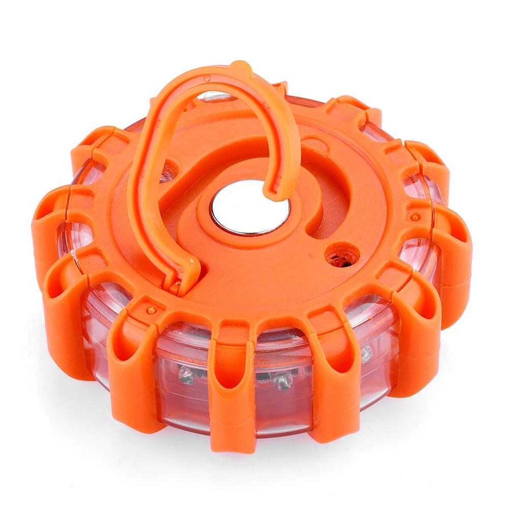 Magnetic 15 LED Road Safety Emergency Flashing Warning Light for Car Truck Boat