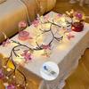 36Led Willow Vineyard String Light 1.6M 8 Moduri USB Fluture Festival Room Decorare Lumini de Perete Interior și Exterior