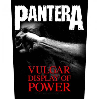 Pantera Vulgar Display Of Power Patch