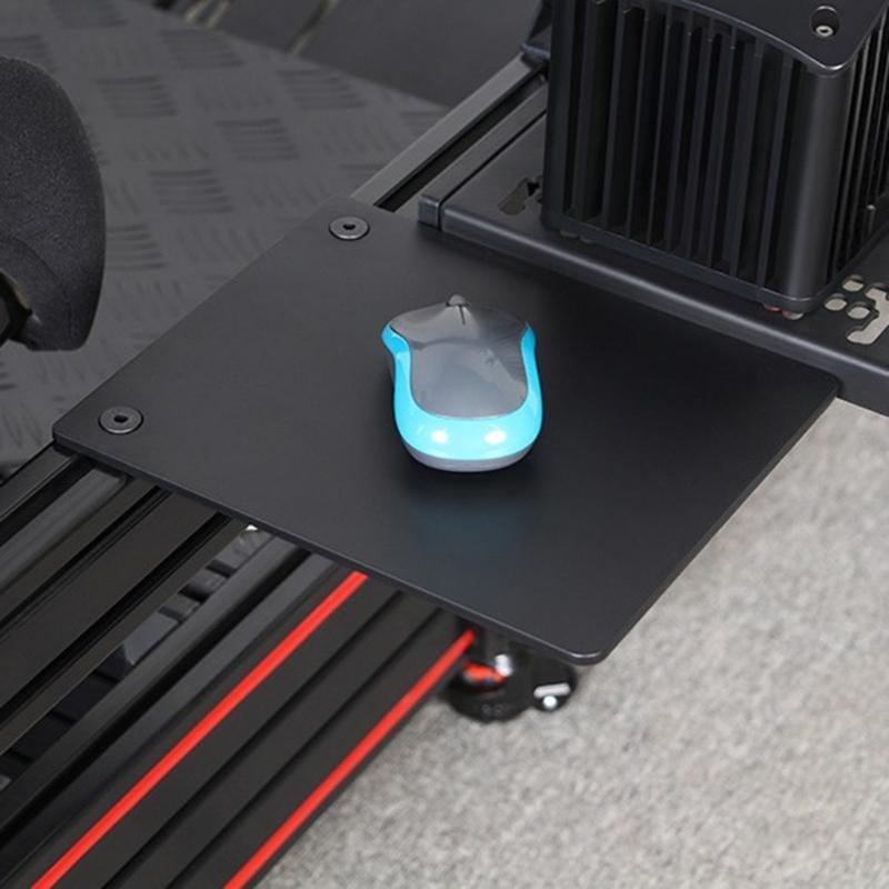 Ergonomic Mouse Platform Metal Extend Mouse Pad Holder For Office Chair Aluminum Alloy Easy To Install
