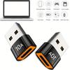 10A OTG USB 3.0 Female To Type C Male Adapters Type C Female To USB 2.0 Male Converter OTG Adapter For For Laptop iPad Mac