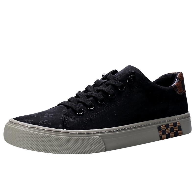 23176 Trend Low-Top Sports Canvas Shoes Men'S Breathable Casual Cloth Shoes Fashion Board Shoes