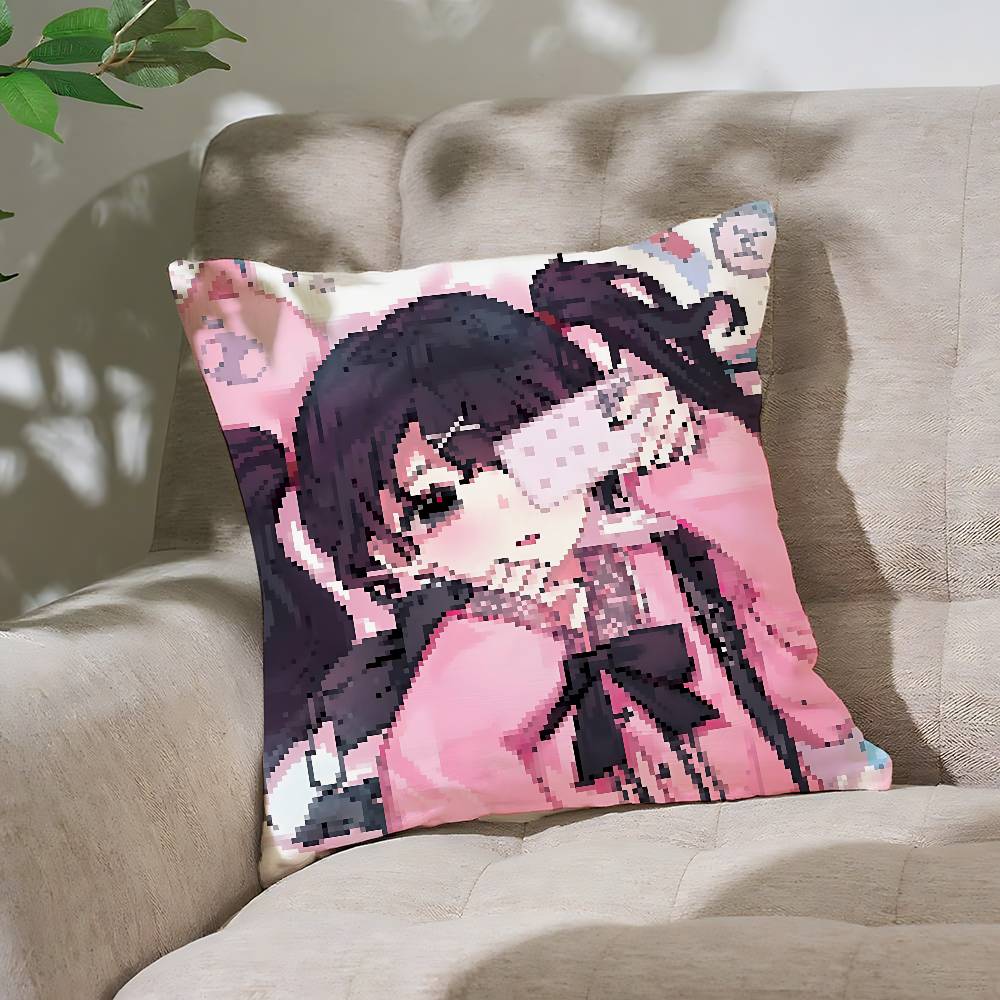 

Nneedy Sstreamer Overload Customizable Square Pillowcases Stylish And Soft Perfect For Beds Cars And Sofas 40x40 cm