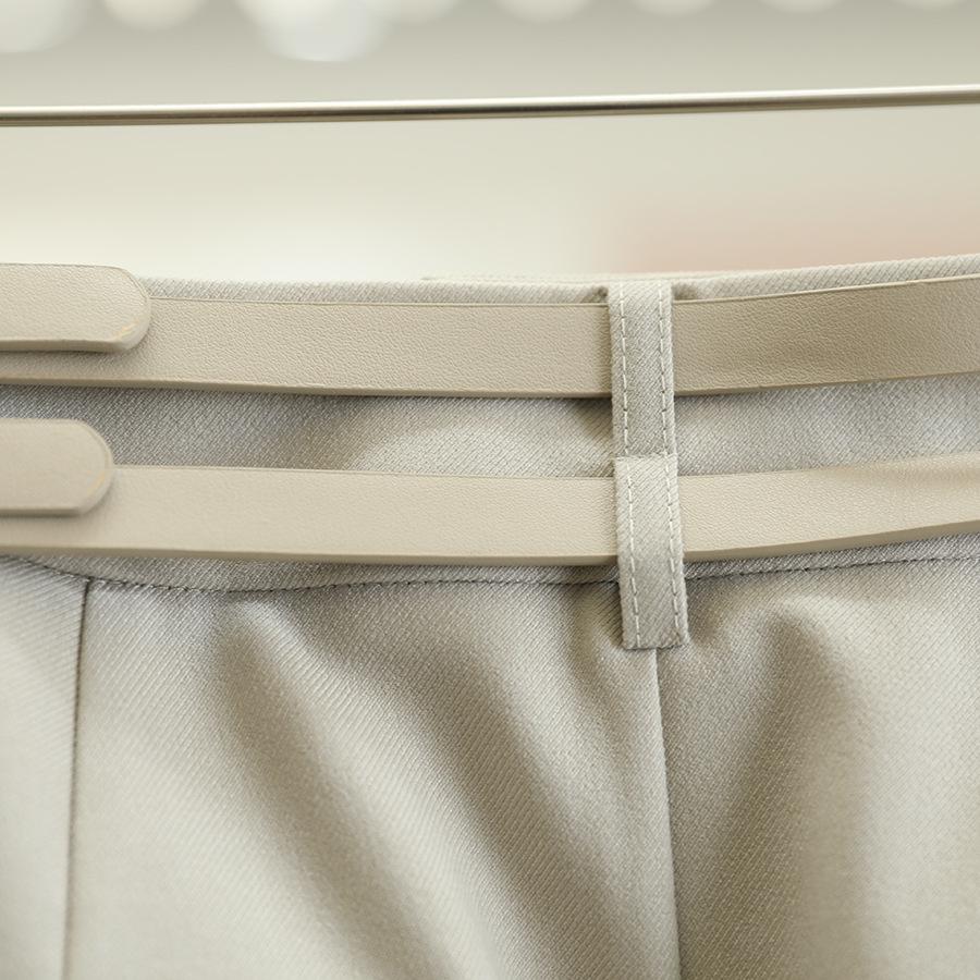 Osthiawen Brand High-Waisted Slimming Midi Skirt for Women - Perfect for Autumn.