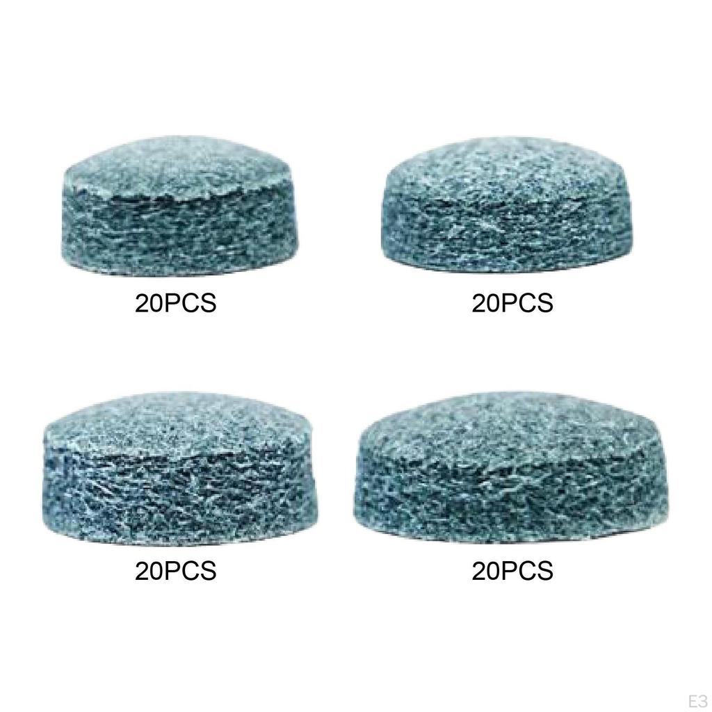 20 Pieces Billiards Cue Tips Pool Accessories Replacement Repair Tools for Repairing Outdoor