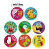 500pcs Children Cartoon Encouragement Stickers Learning Playthings Many Styles Cute Animals Expressions Sticker Kids Do It Yourself Reward Toy