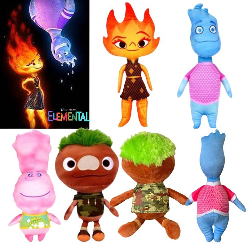 Elemental Plush Toys From The Crazy Element City