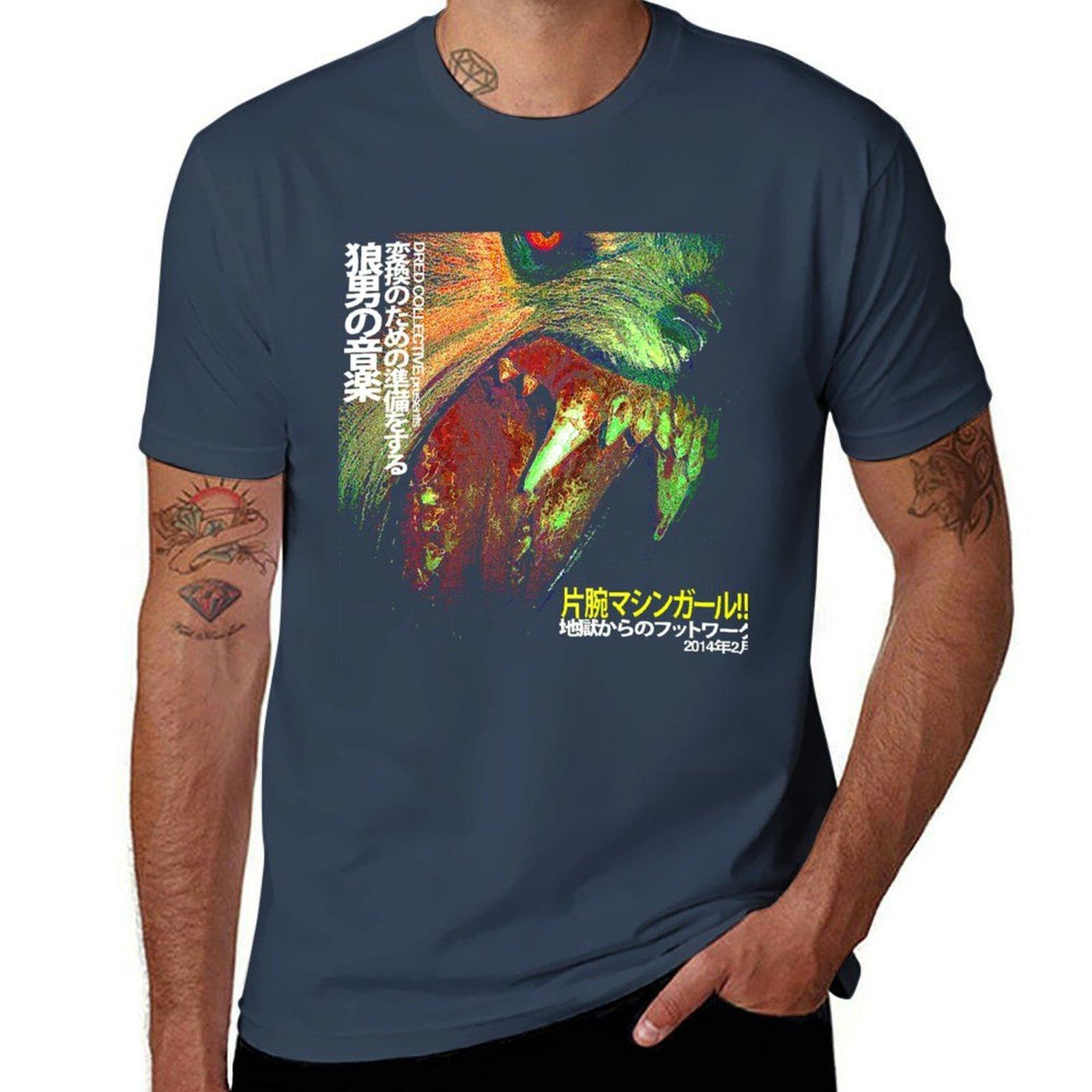 Machine Girl Wlfgrl (Best Quality) Tshirt Daily Casual Short Sleeve Tee Shirt S