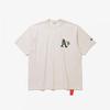 New Era Oakland AThleTics T-Shirt Haferflocken Melange 15147541