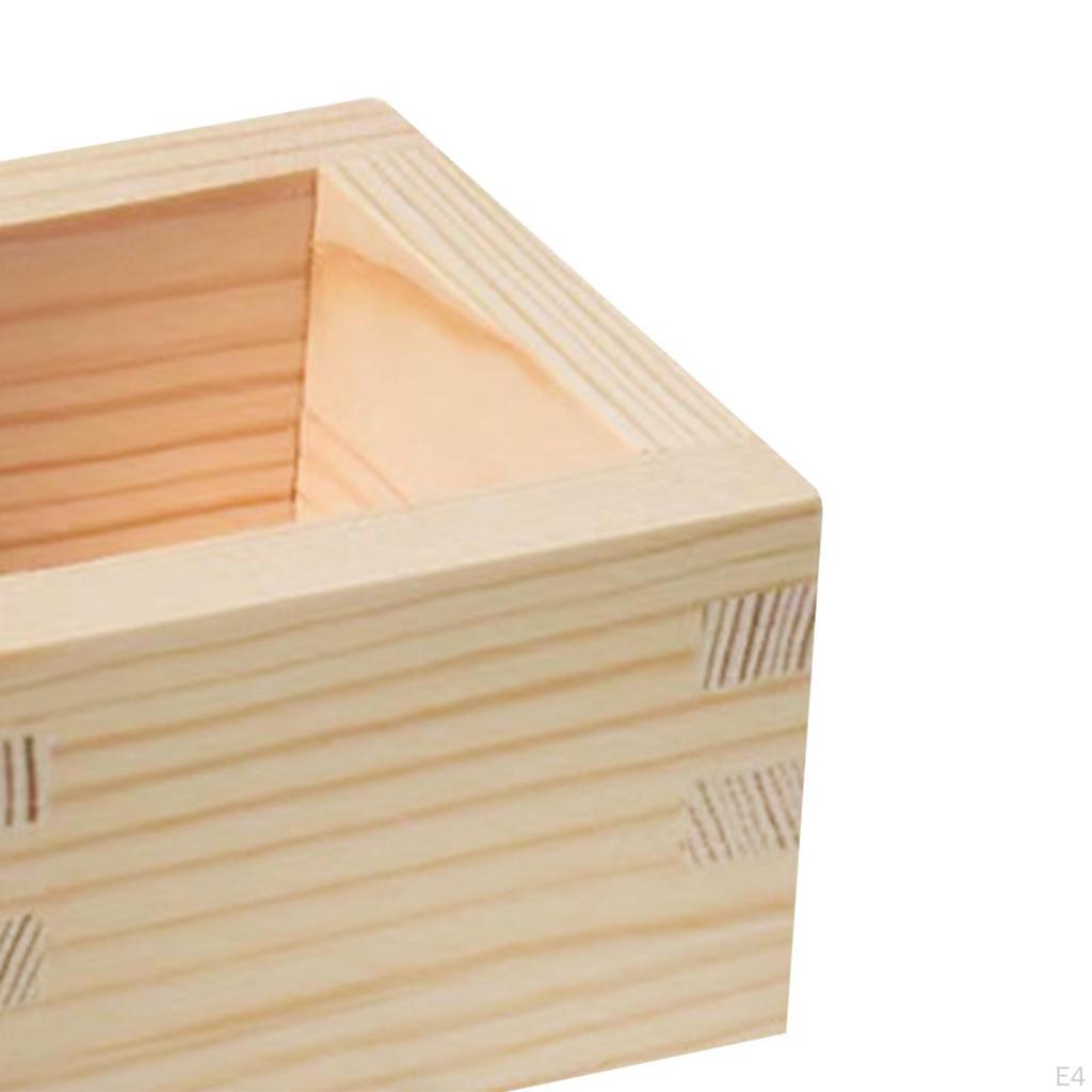 Craft Storage Organizer Wooden Boxes for Mini Items