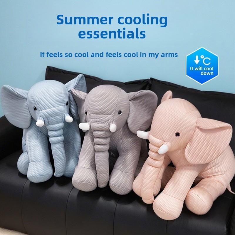 Plush Elephant Toy With Pp Cotton Filling For Kids Baby Sleep Comfort