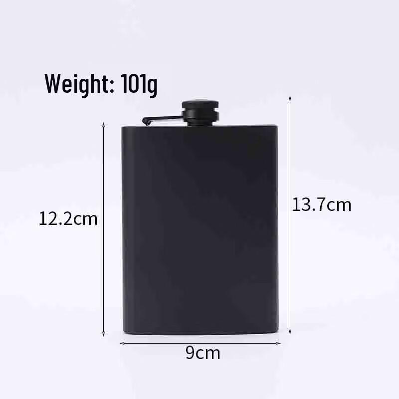 Portable 316 Stainless Steel Outdoor Hip Flask