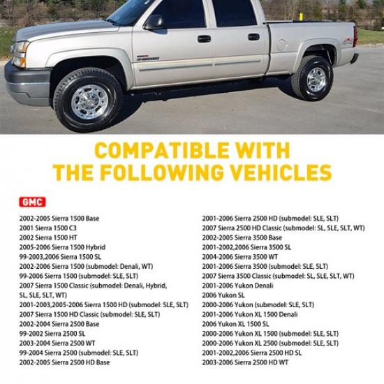 Front Driver Left Side Exterior Door Handle Black For 99-06 Silverado GM1310129