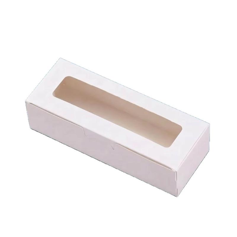 5/10 Peças Caixa de Papel Kraft para Macaron Bolo Biscoitos Embalagens para Bolos da Lua Caixas de Embalagem Casamento Aniversário Lembrancinhas Festival Pacote de Presente