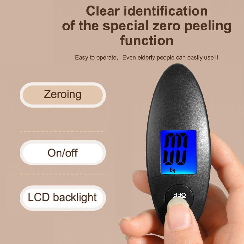 Portable Electronic Luggage Scale kg/Ib Digital Hanging Scales  Baggage Weight Check