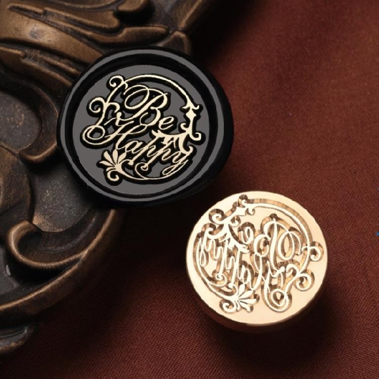 Envelope Emboss Wax Seal Stamp Head Removable Sealing Brasses Stamp Head Gift