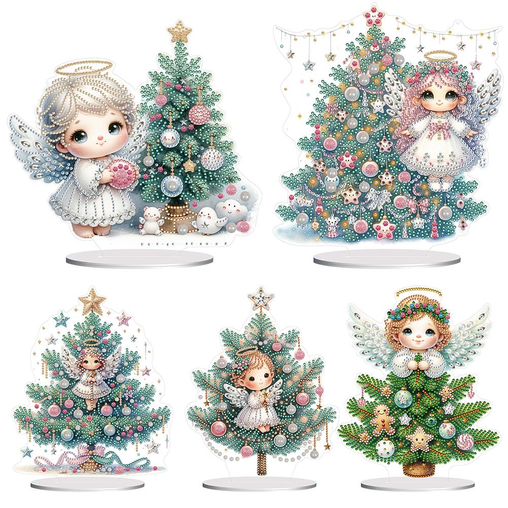 

Diamond Painting Desktop Ornaments Kit Acrylic Diamond Painting Tabletop Ornaments Kit 5D DIY Diamond Art Tabletop Decorations