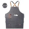 Women's Celebrity-Style Thick Canvas Apron for Hairdressers, Milk Tea Shops, and Baristas