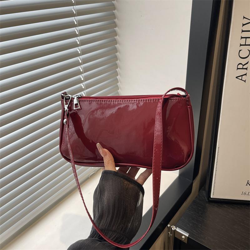 New Trend Versatile Handbag Simple Shoulder Underarm Bag Paint Picofarad Stick Bag